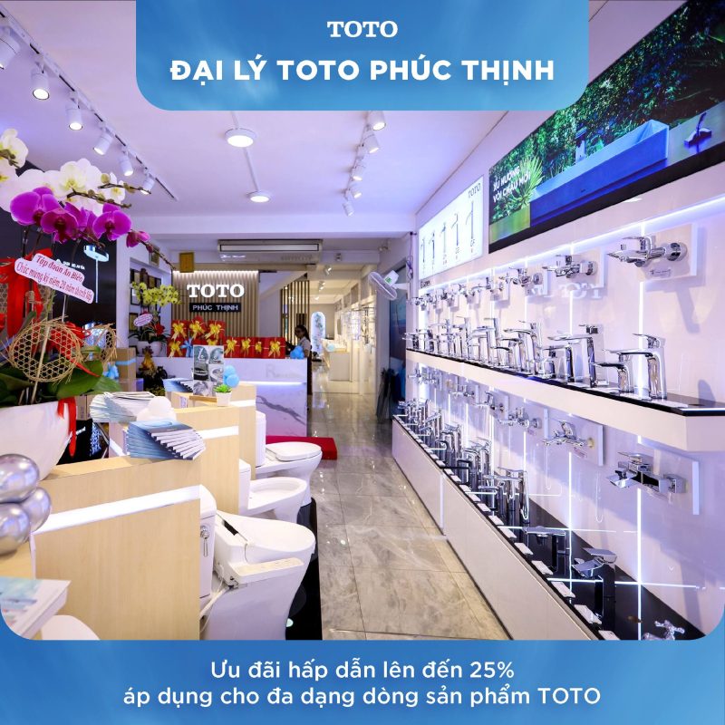 HÈ TƯƠI MÁT QUÀ BÁT NGÁT CÙNG SHOWROOM TOTO PHÚC THỊNH