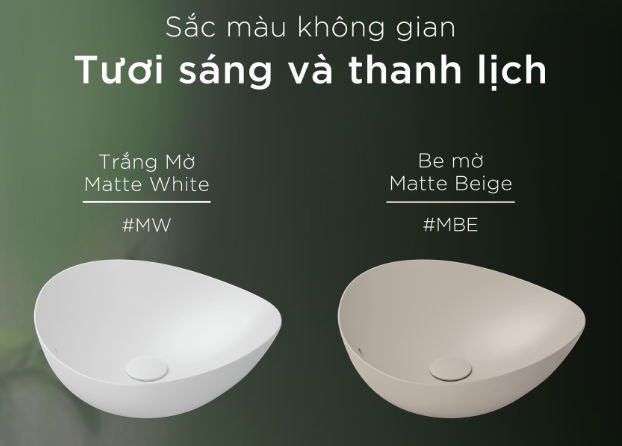 BỘ SƯU TẬP CHẬU MÀU MỚI VỚI 4 MÀU SẮC