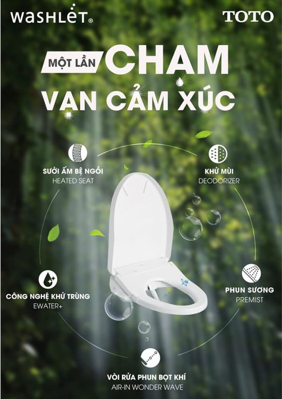 TOTO WASHLET - MỘT LẦN CHẠM - VẠN CẢM XÚC