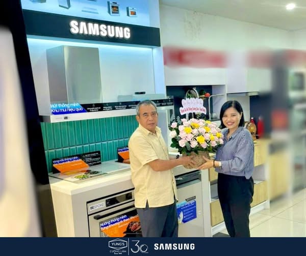 Trải nghiệm không gian bếp Samsung tại Showroom TOTO Phúc Thịnh