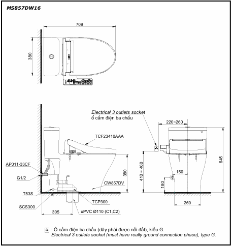 Bản vẽ kỹ thuật MS857DW16