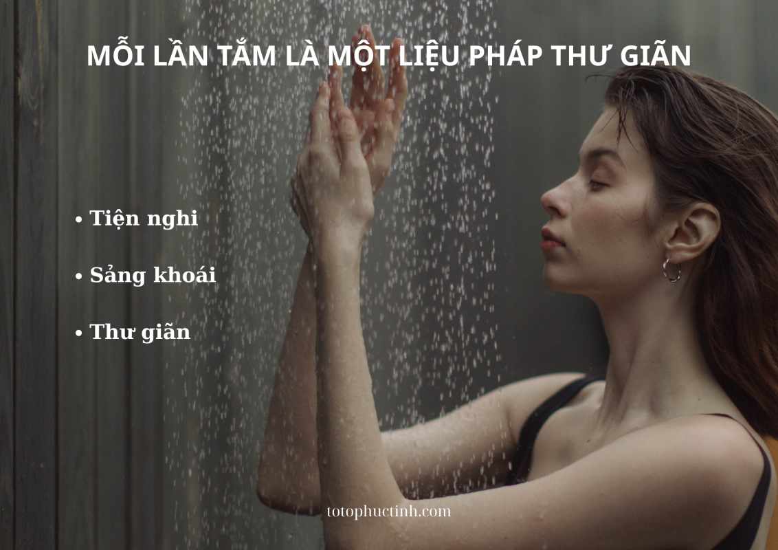 MỖI LẦN TẮM LÀ MỘT LIỆU PHÁP THƯ GIÃN