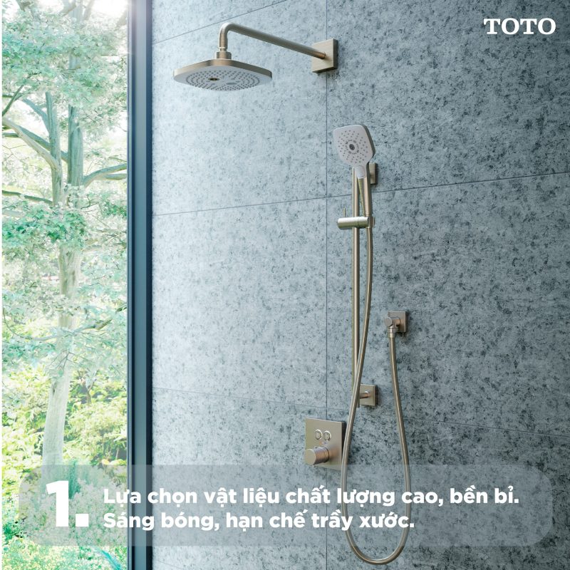 5 TIÊU CHÍ LỰA CHỌN SEN TẮM