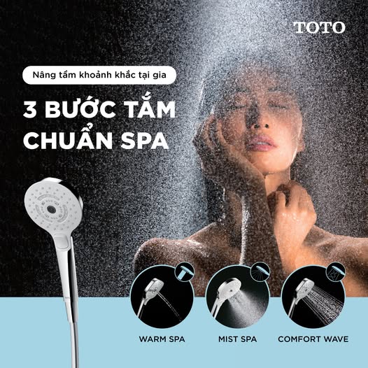 3 BƯỚC TẮM CHUẨN SPA