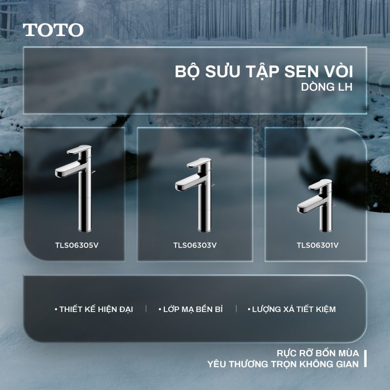 Bộ sưu tập sen vòi dòng LH