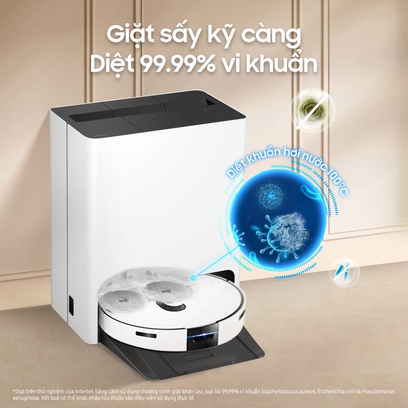 Giặt sấy kỹ càng
