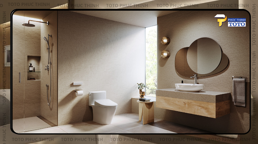 Phòng tắm nhỏ đẹp hiện đại