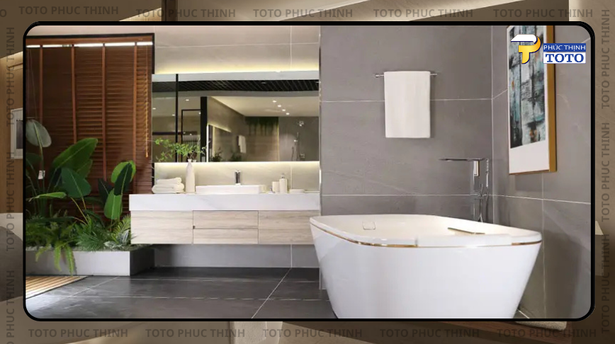 phòng tắm đẹp nhà phố giá rẻ