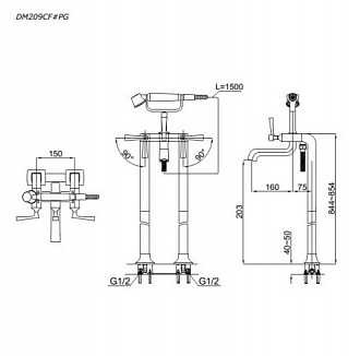 DM209CF#PG TOTO chính hãng DM209CF#PG