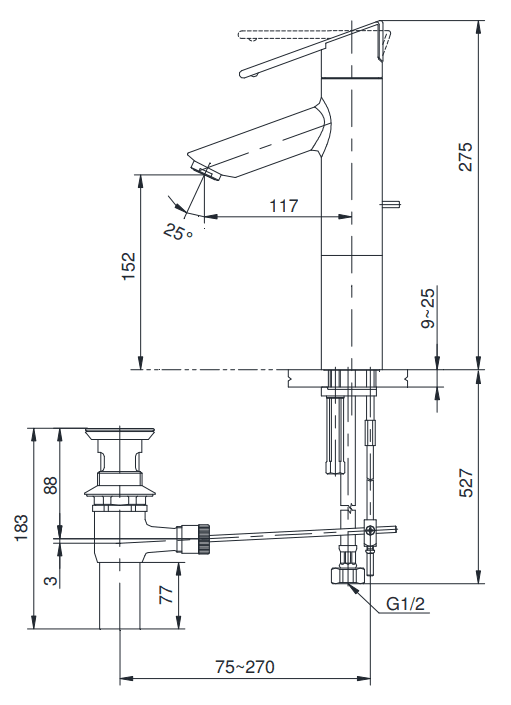 TS240AX TOTO chính hãng TS240AX