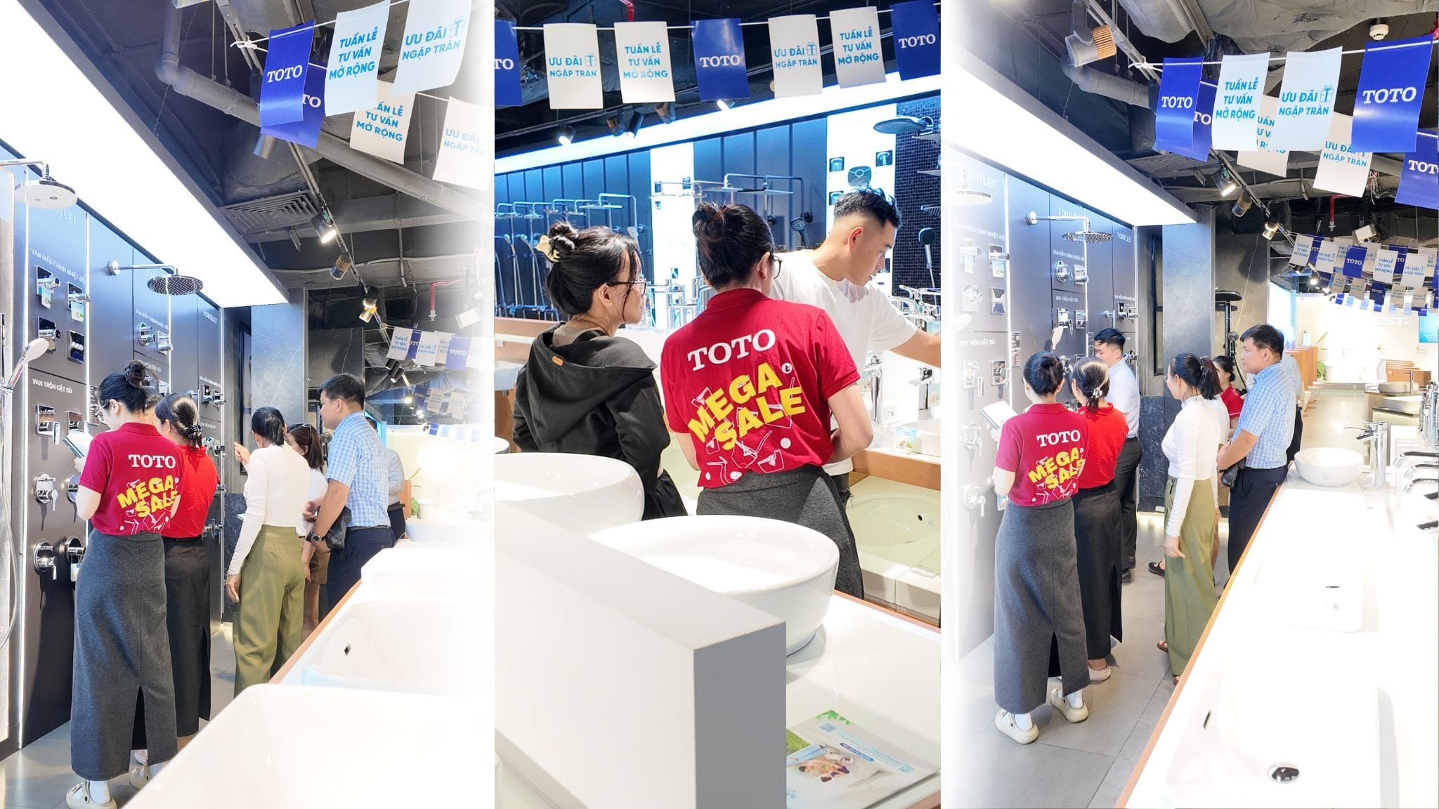 Mega Sale thiết bị vệ sinh - tư vấn bán hàng