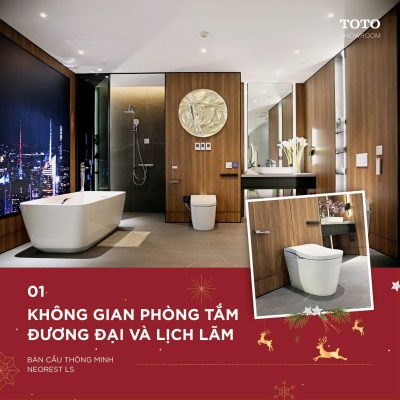 Không gian phòng tắm đương đại và lịch lãm