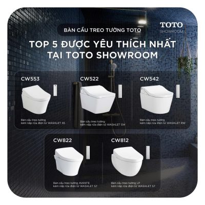 BỒN CẦU TREO TƯỜNG - XU HƯỚNG MỚI CỦA THỜI ĐẠI