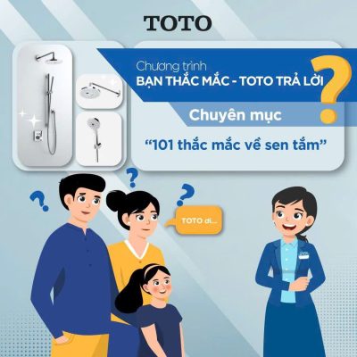 CHUYÊN MỤC GIẢI ĐÁP THẮC MẮC VỀ SEN TẮM TOTO