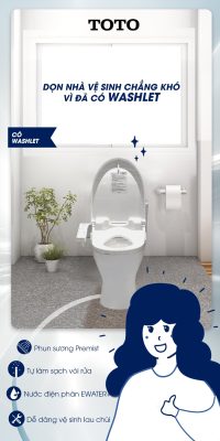 WASHLET - TRỢ THỦ ĐẮC LỰC