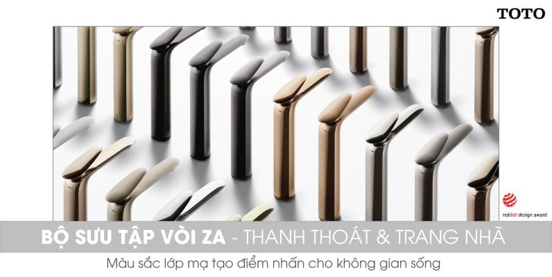 ĐA DẠNG MÀU SẮC TRONG BỘ SƯU TẬP VÒI ZA