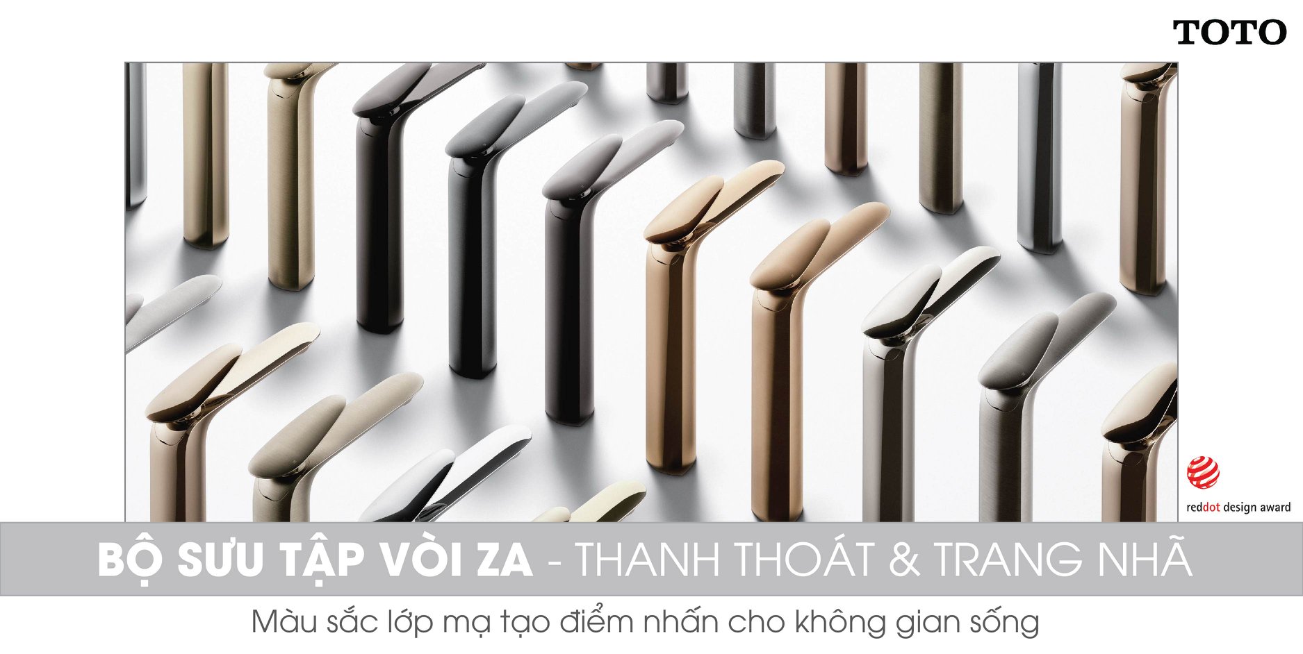 ĐA DẠNG MÀU SẮC TRONG BỘ SƯU TẬP VÒI ZA