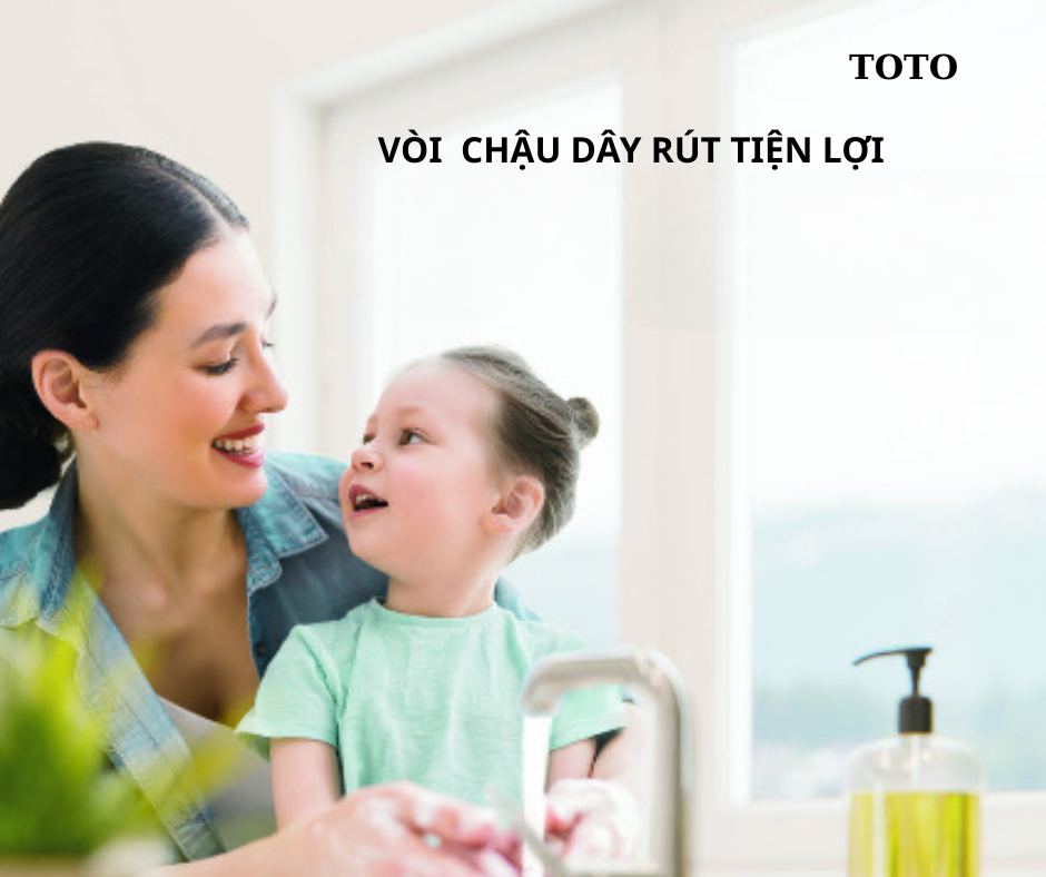 VÒI CHẬU DÂY RÚT TIỆN LỢI