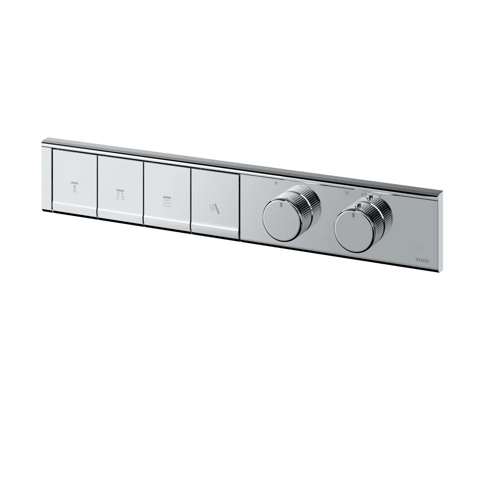 Bảng điều khiển TOTO TBV11140A/TBN11FC0A 4 đường nước TOTO chính hãng Bảng điều khiển TOTO TBV11140A/TBN11FC0A 4 đường nước