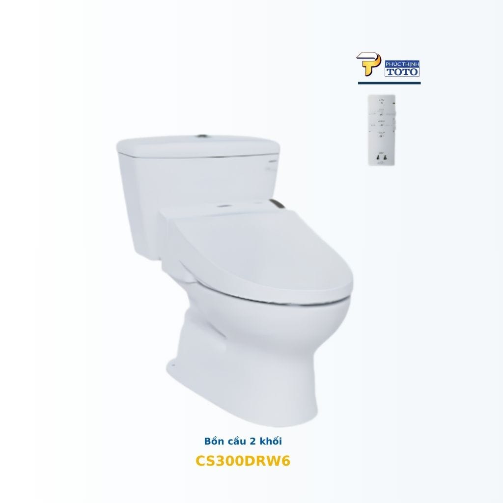 Bồn cầu TOTO CS300DRW6#W WASHLET TCF6531Z TOTO chính hãng bồn cầu TOTO CS300DRW6#W