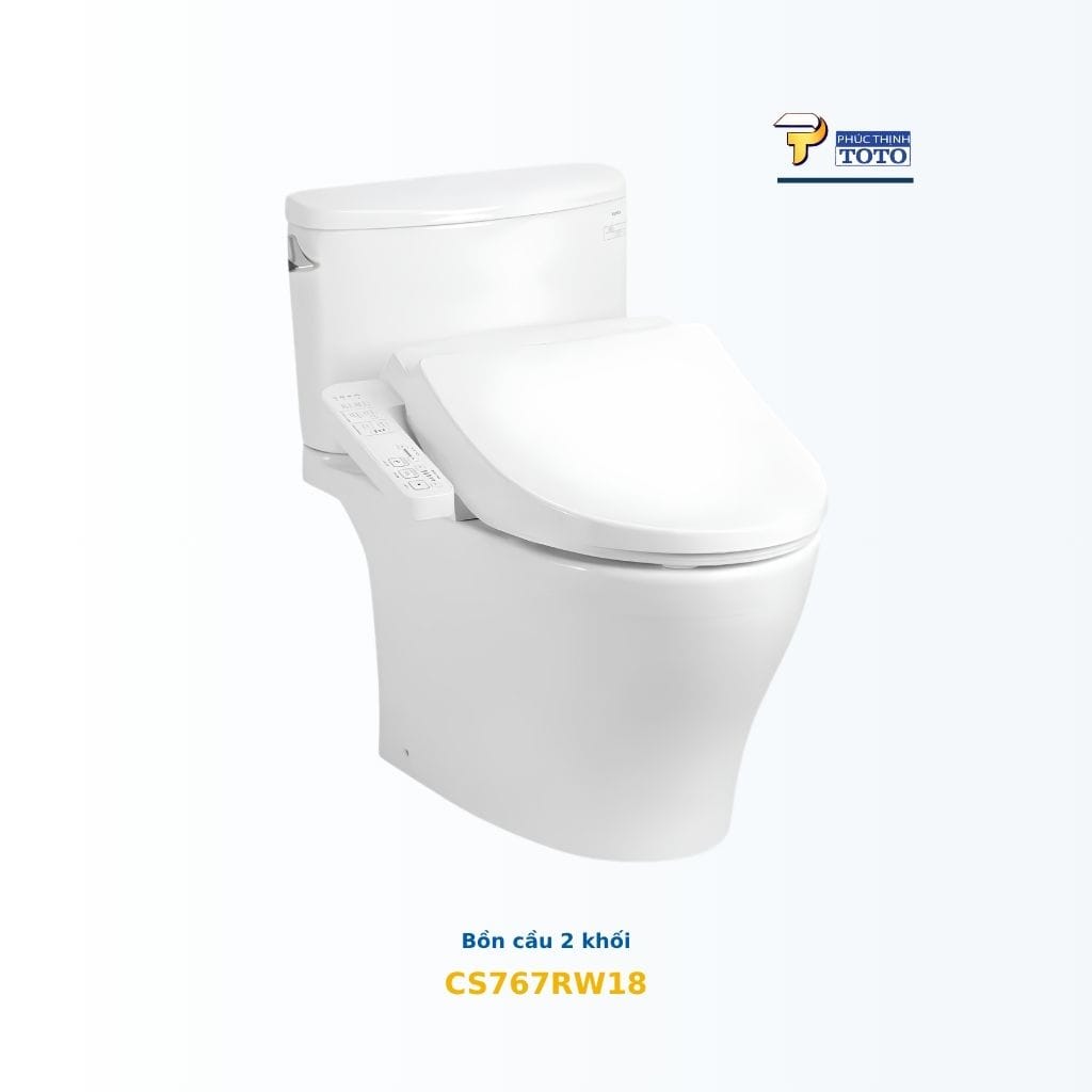 Bồn cầu TOTO CS326DT10#XW hai khối nắp đóng êm TOTO chính hãng CS326DT10#XW