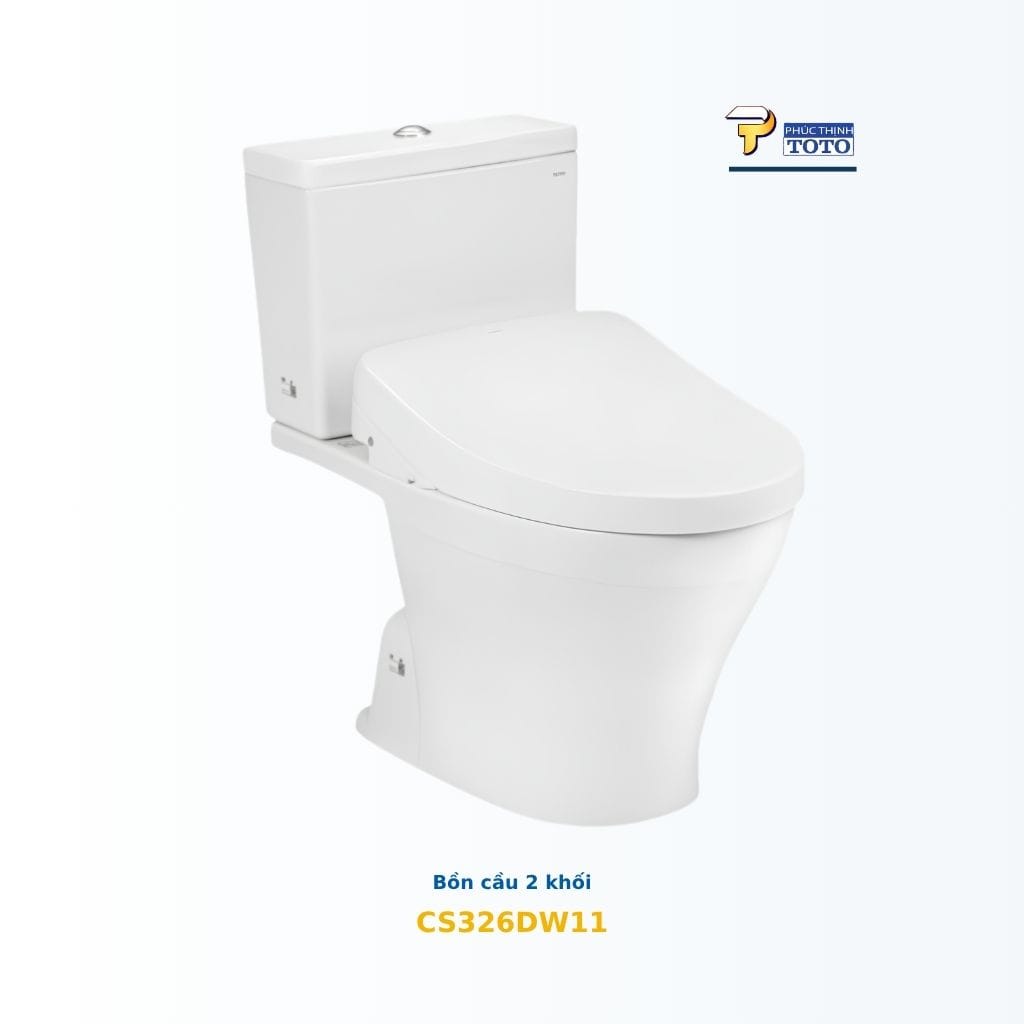 CS326DW11BỒN CẦU TOTO CS326DW11#XW KÈM WASHLET S7 TOTO chính hãng Bồn cầu TOTO CS326DW11#XW WASHLET S7