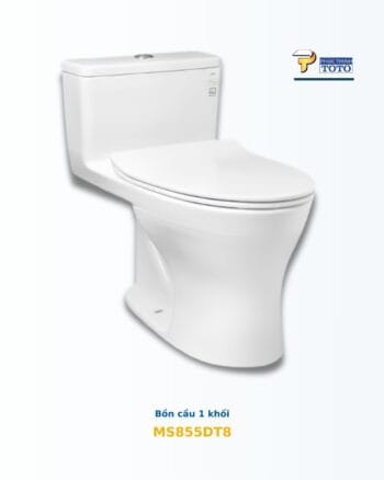 Bồn cầu TOTO MS855DT8#XW nắp TC600VS tại showroom