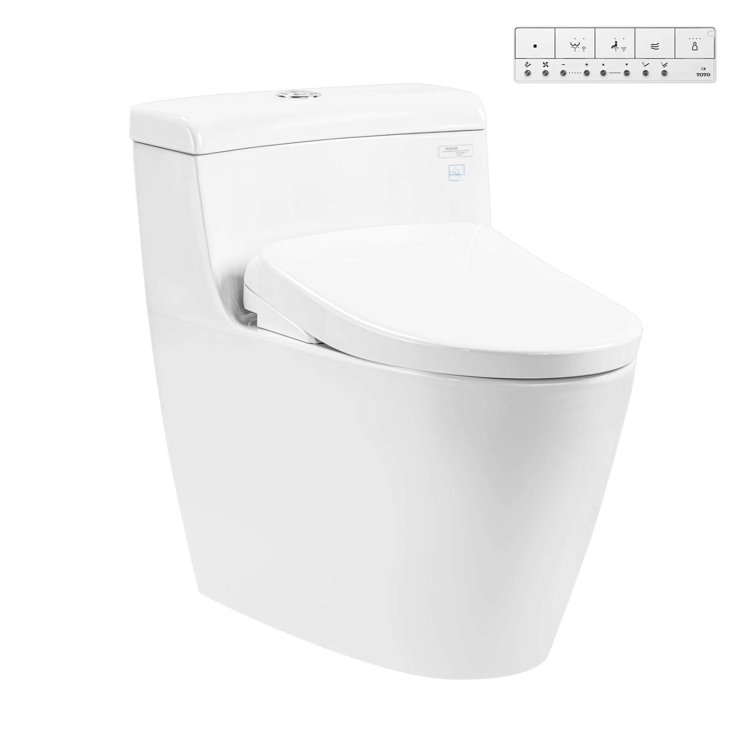 Bồn cầu TOTO MS636CDRW23#XW kèm WASHLET S7 TOTO chính hãng Bồn cầu TOTO MS636CDRW23#XW kèm WASHLET S7