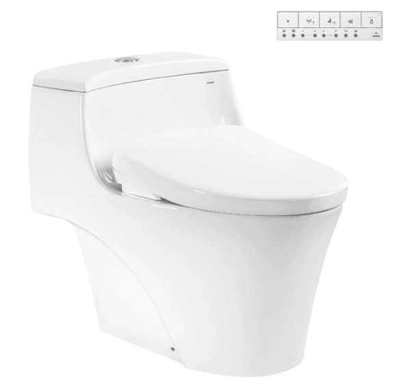 Bồn cầu một khối TOTO MS823CDRW23#XW kèm WASHLET S7 TOTO chính hãng MS823CDRW23#XW