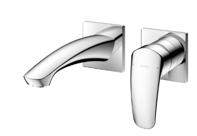 Vòi lavabo nóng lạnh gắn tường TOTO TLG09307B GM vòi ngắn TOTO chính hãng Vòi Lavabo Gắn Tường TOTO TLG09307B GM Vòi Ngắn