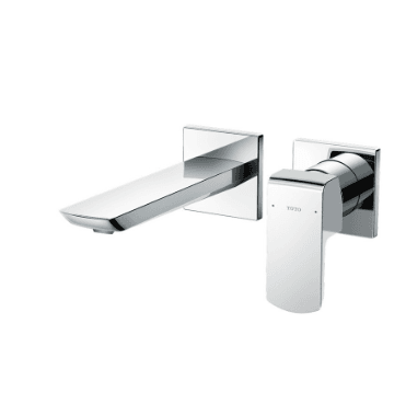 Vòi lavabo nóng lạnh gắn tường TOTO TLG02310BB GR vòi ngắn TOTO chính hãng Vòi Lavabo Gắn Tường TOTO TLG02310BB GR Vòi Ngắn
