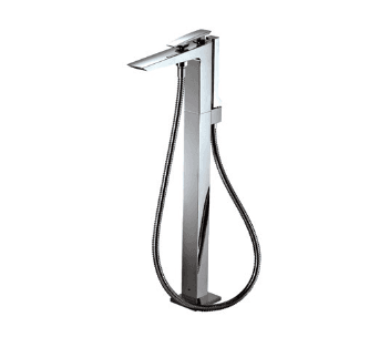 Vòi xả bồn tắm đặt sàn nóng lạnh kèm tay sen TOTO DM324CF dòng JEWELHEX TOTO chính hãng Vòi bồn tắm TOTO DM324CF JEWELHEX đặt sàn