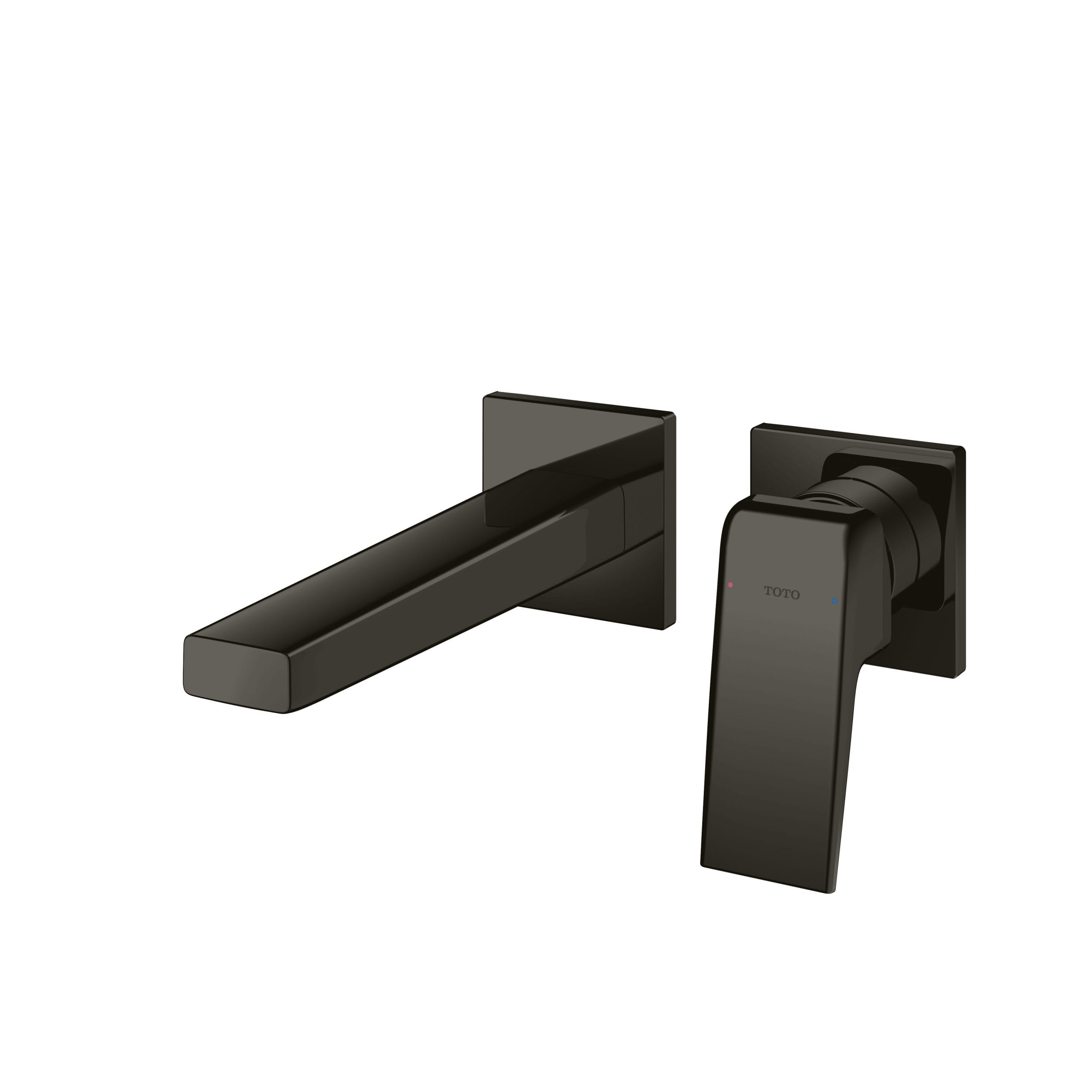 Vòi lavabo gắn tường nóng lạnh TOTO TLG10307BB#MBL TOTO chính hãng Vòi lavabo TOTO TLG10307BB#MBL GB gắn tường vòi ngắn