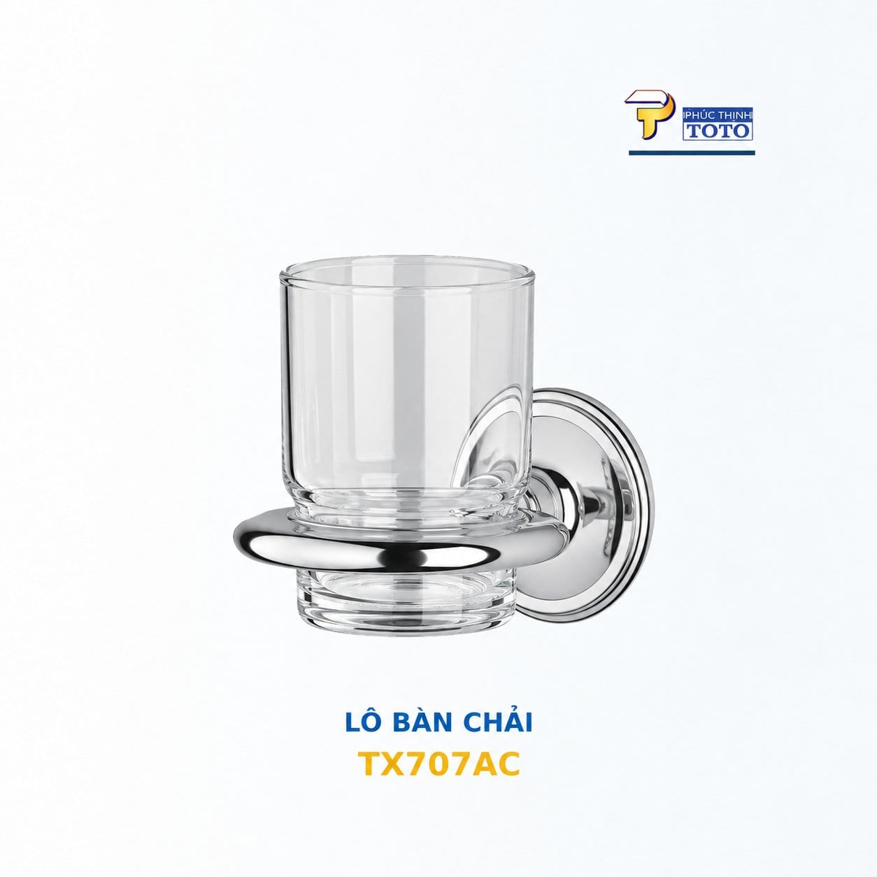 Lô bàn chải TOTO TX707AC dòng Curio gắn tường TOTO chính hãng TX707AC