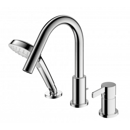 Vòi sen xả bồn tắm TOTO TBG11305A GF nóng lạnh 3 lỗ TOTO chính hãng Vòi sen xả bồn tắm TOTO TBG11305A GF nóng lạnh 3 lỗ