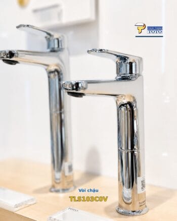 Vòi chậu nóng lạnh TOTO TLS103C0V NEW STANDARD