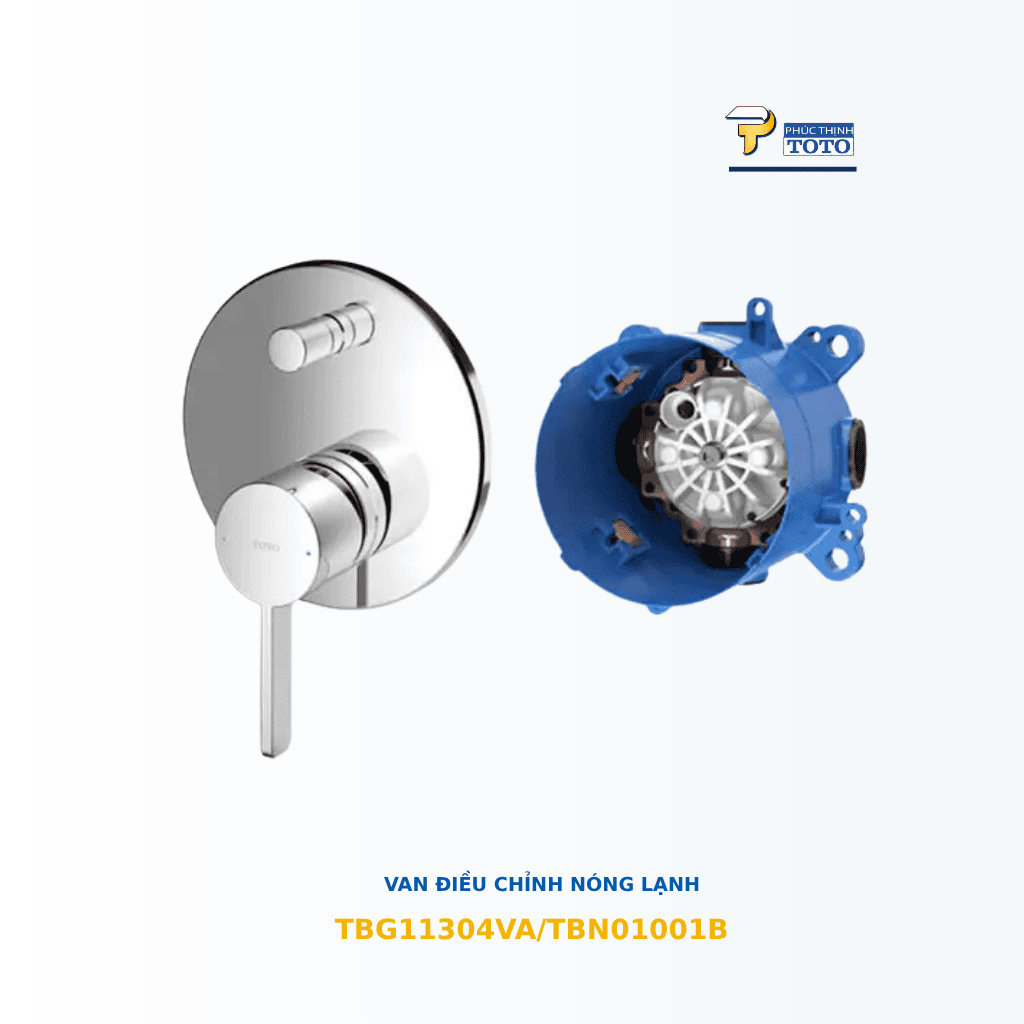 Van âm tường TOTO TBG08304VA/TBN01001B GC 2 đường TOTO chính hãng TBG08304VA/TBN01001B