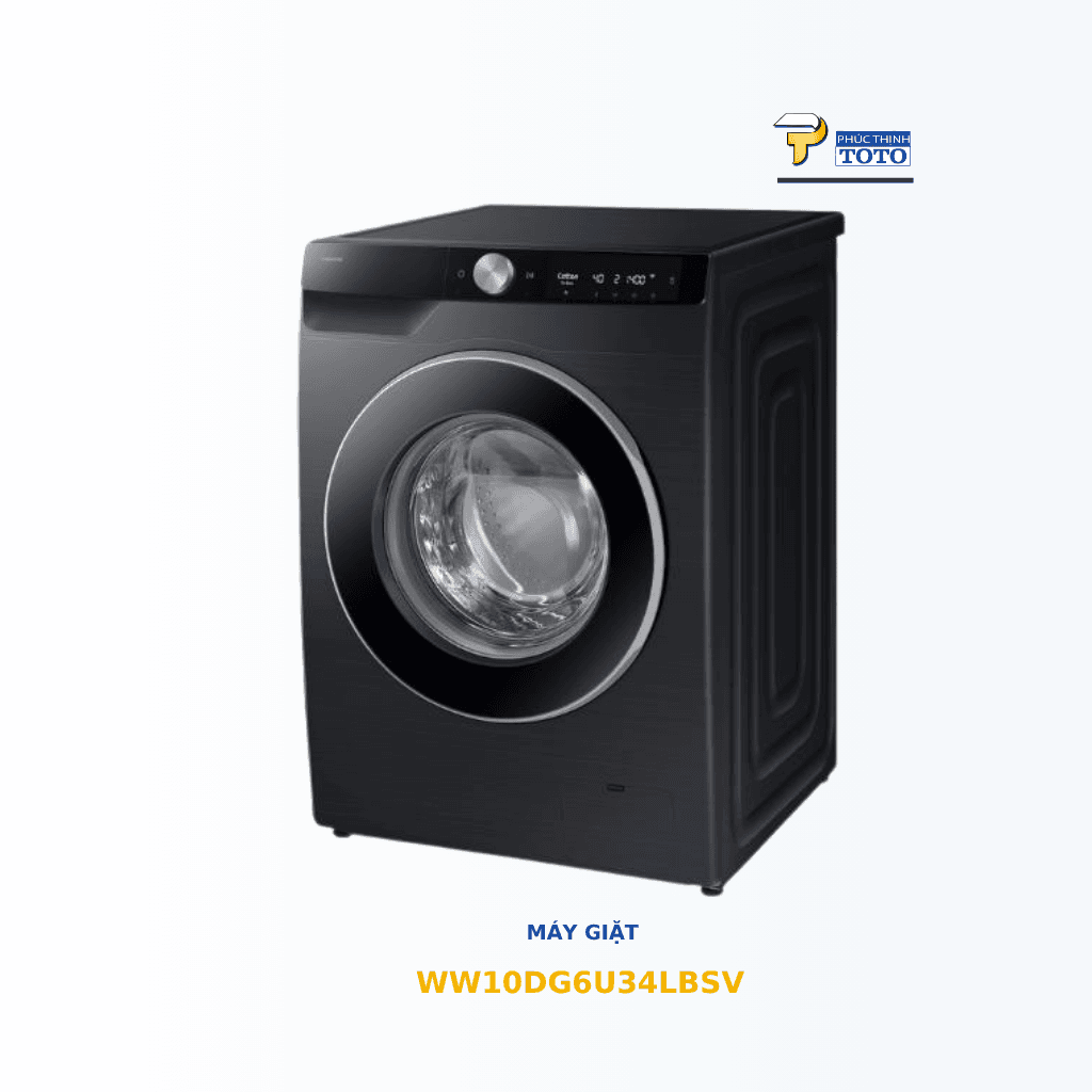 Máy giặt Samsung WW10DG6U34LBSV 10kg Super Speed TOTO chính hãng Máy giặt Samsung WW10DG6U34LBSV 10kg Super Speed