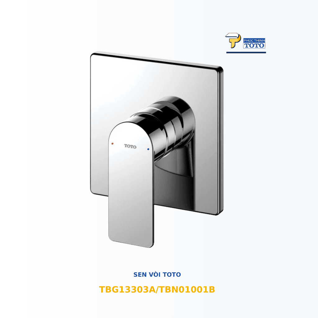 Van nóng lạnh âm tường TOTO TBG13303A/TBN01001B dòng GT 1 đường nước TOTO chính hãng Van nóng lạnh âm tường TOTO TBG13303A/TBN01001B dòng GT 1 đường nước